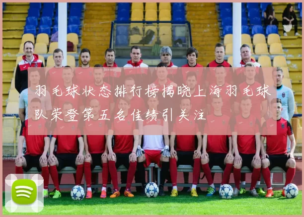 羽毛球状态排行榜揭晓上海羽毛球队荣登第五名佳绩引关注