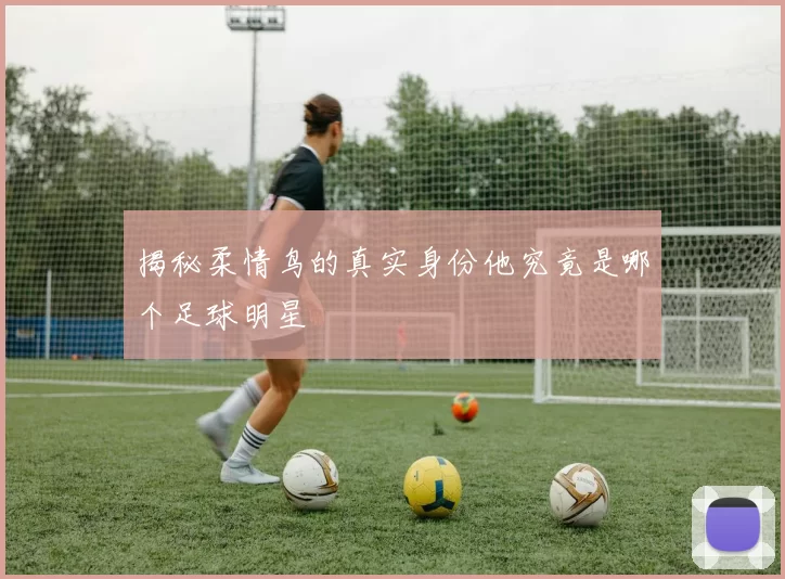 揭秘柔情鸟的真实身份他究竟是哪个足球明星