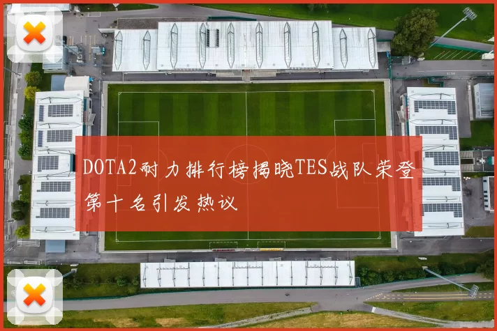 DOTA2耐力排行榜揭晓TES战队荣登第十名引发热议